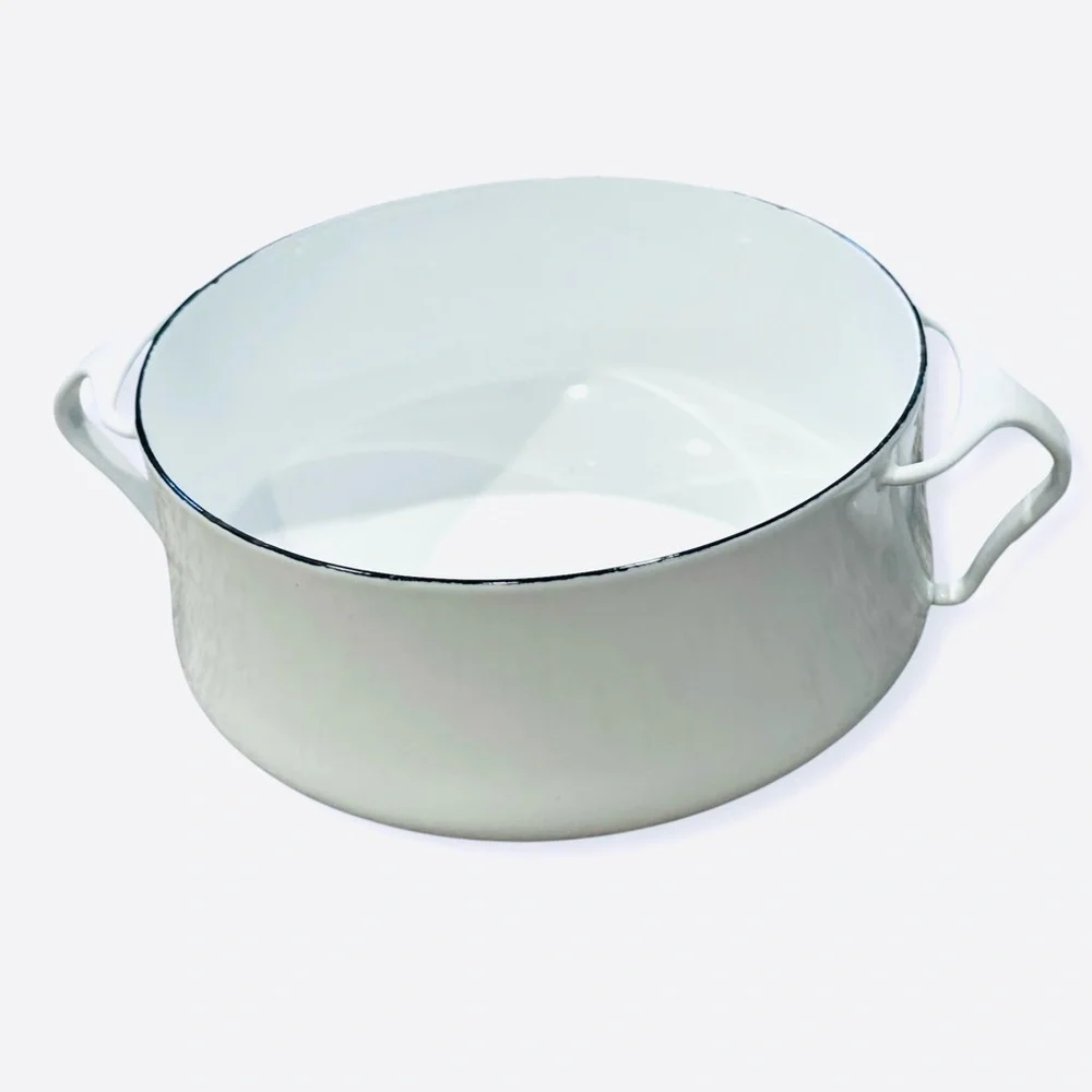 Dansk Kobenstyle Lenox White Casserole Dutch Oven 2 Qt White